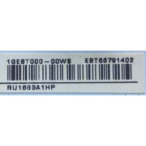 MAIN PARA SMART TV LG 4K / NUMERO DE PARTE EBT66781402 / EAX69462206 / 66781402 / 69462206 / 1GEBT000-00WS / RU1683A1HP / PANEL NC550TQG-ABKH1 / DISPLAY HV550QUB-F8D / MODELO 55UP8000PUA.BUSFLKR